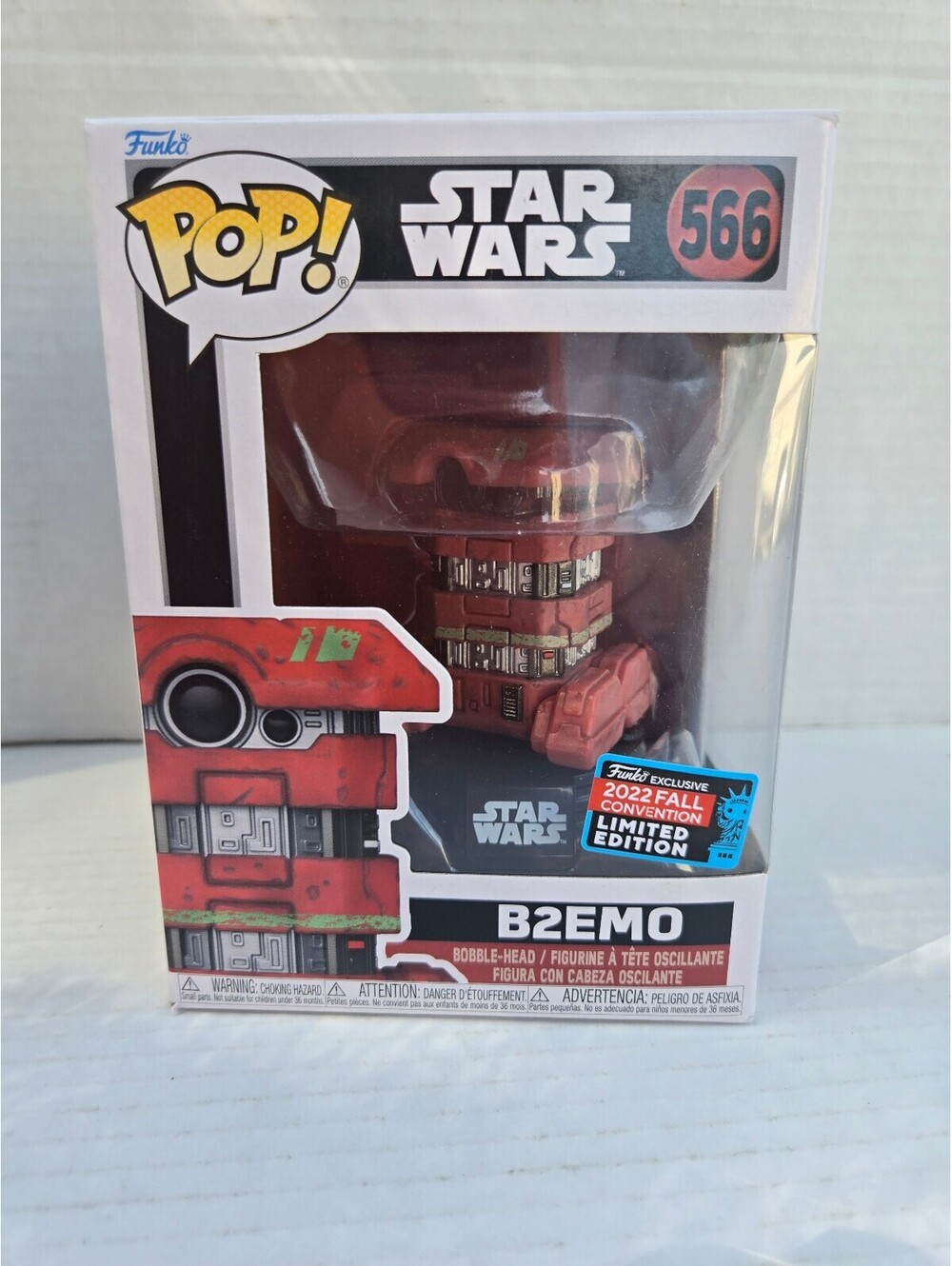 Funko Pop! Star Wars Andor B2EMO #566 Limited Edition Collectible Bobblehead